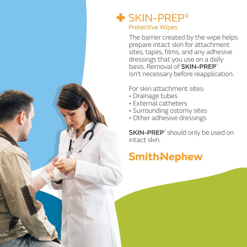 Smith and Nephew Skin Prep - Protective Barrier Wipes 50 ct/box