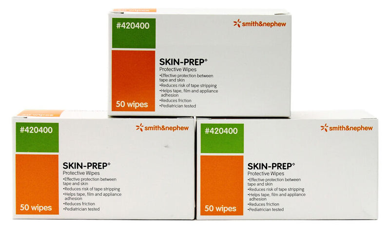 Smith and Nephew Skin Prep - Protective Barrier Wipes 50 ct/box