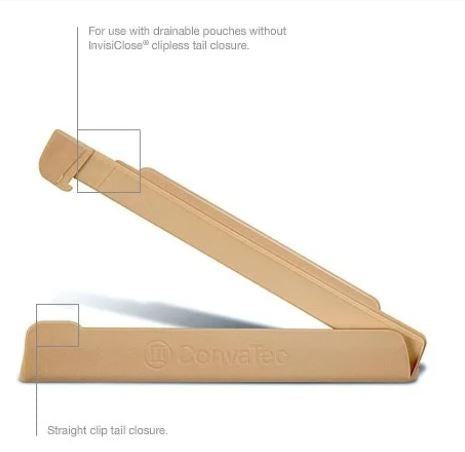 ConvaTec® Tail Closures, Straight Clip