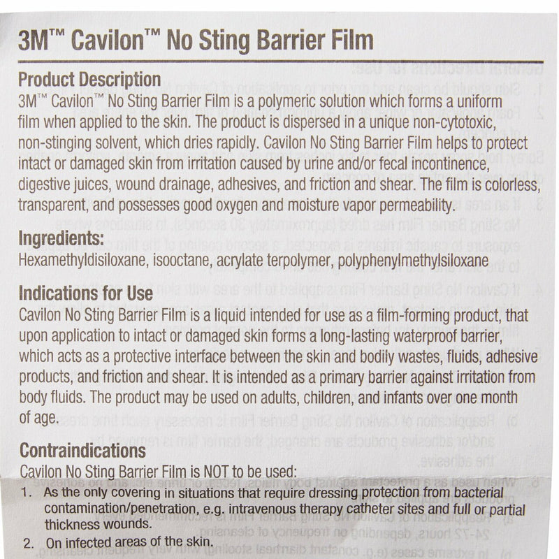 3M™ Cavilon™ No Sting Barrier Film