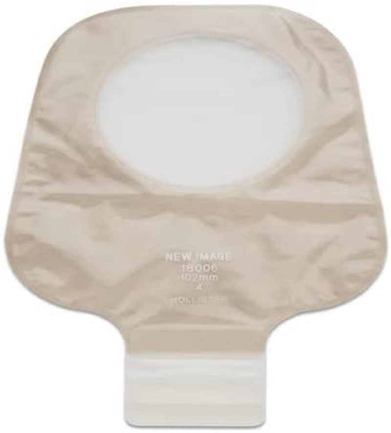 Hollister New Image 12 in Two-Piece Drainable Ostomy Pouch - Lock 'n Roll Closure