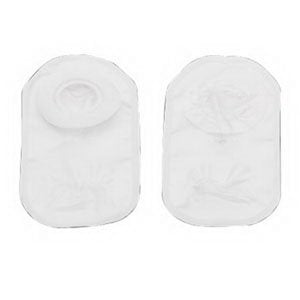 Hollister Pouchkins Premie One-Piece Flat Barrier Ostomy Pouch, Box of 15